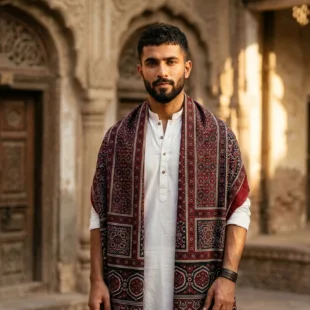 Men Sindhi Ajrak