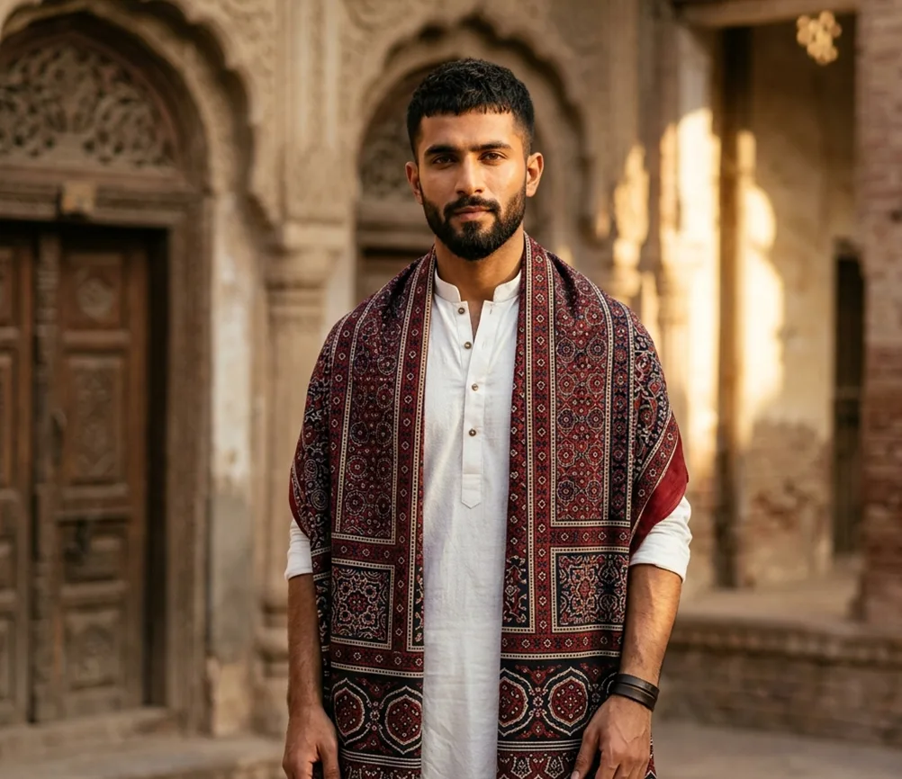 Men Sindhi Ajrak